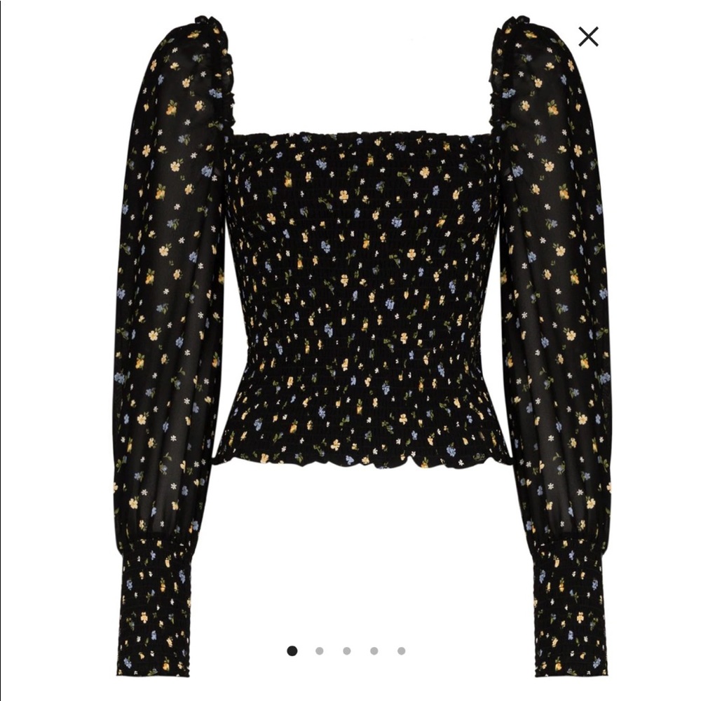 Reformation Pinto Floral Blouse NWT